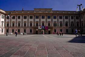 Het koninklijke paleis in Milaan
