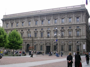 Palazzo Marino in Milaan, gemeentehal van de stad