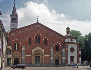 De Basiliek van Sant'Eustorgio in Milaan