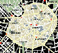 The map of Milan centre not to miss a sight