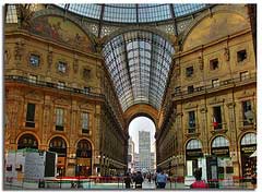 Vittorio Emanuele Gallery in Milan
