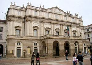 Il Teatro La Scala il più famoso ed importante teatro a Milano