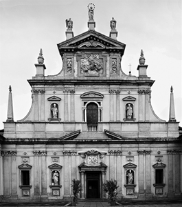 A Certosa de Garegnano o mosteiro cartuxo de Milão