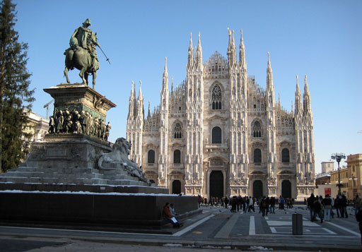 A Catedral de Milão, o símbolo da cidade