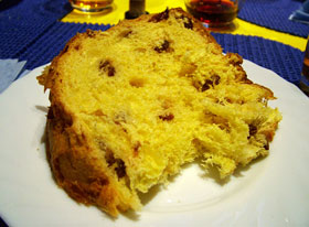 La típica torta de Milàn: el Panettone