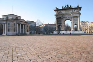 Arco de la Paz, un monumento celebrativo para conmemorar la Paz Europea alcanzada en 1815